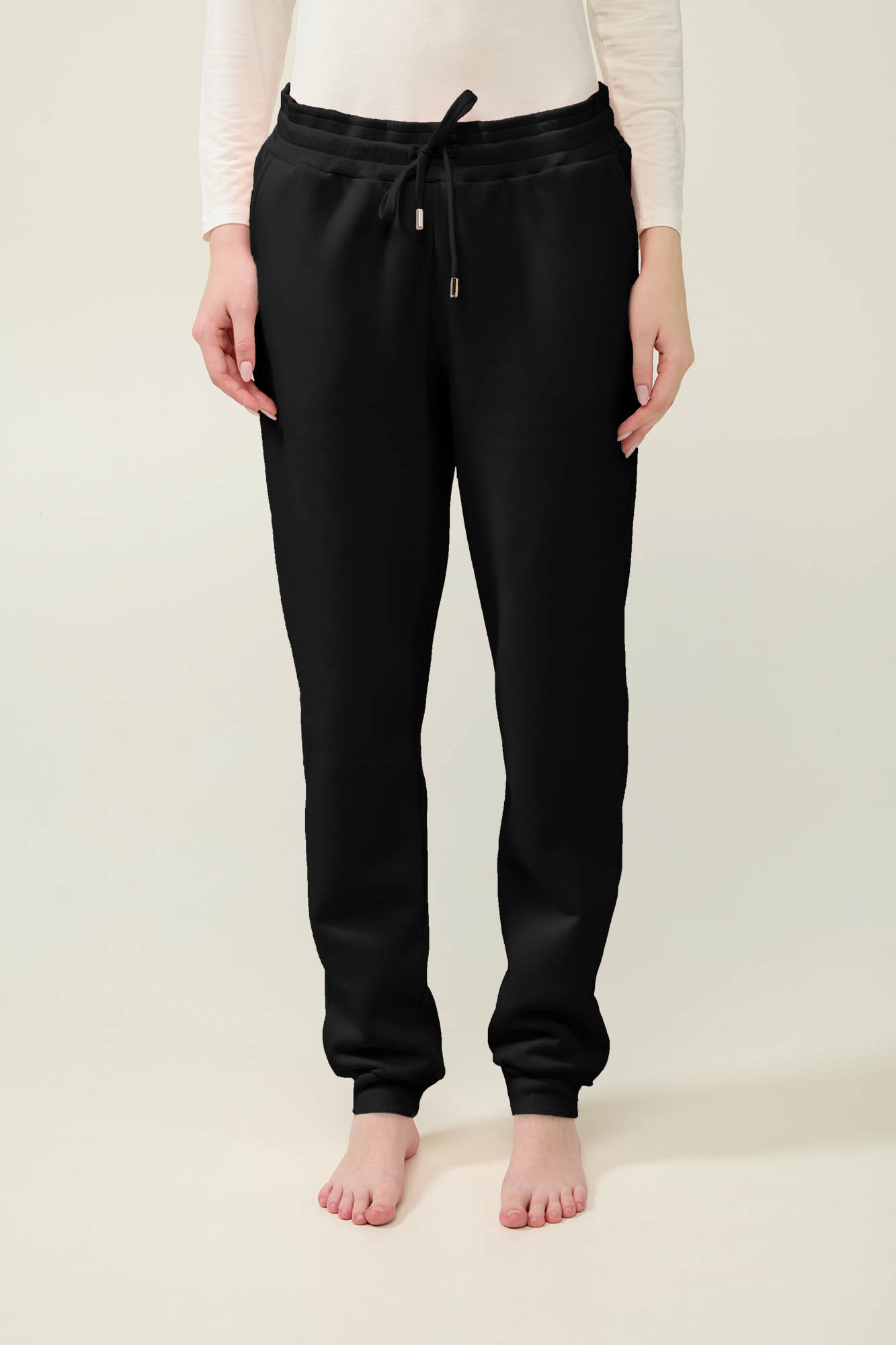 Γυναικείο Φούτερ Παντελόνι με Μανσέτες