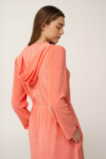 Frottee Φόρεμα Παραλίας με Κουκούλα - Image 5