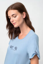 Νυχτικό με Κοντό Μανίκι - Image 5