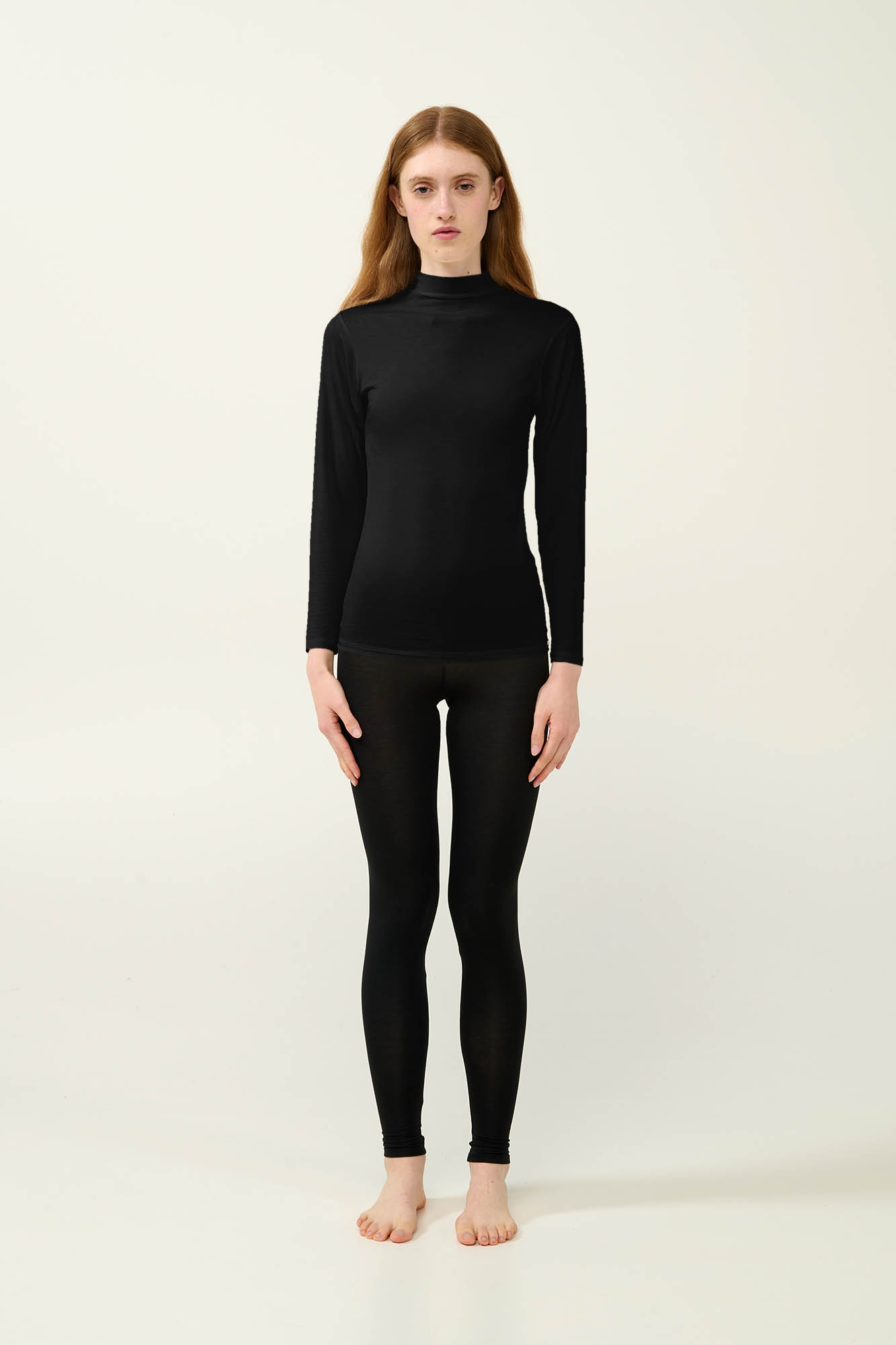 Γυναικείο Φανελάκι με Ψηλή Λαιμόκοψη