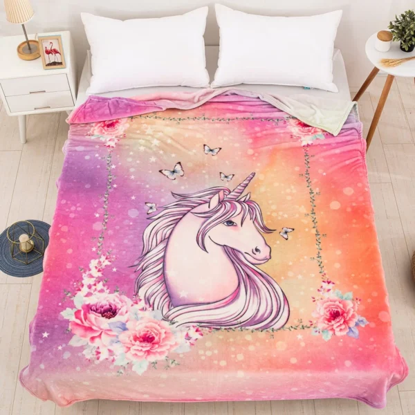 6114_fleece Beauty Home Κουβέρτα μονή Art 6114 160x220 Εμπριμέ