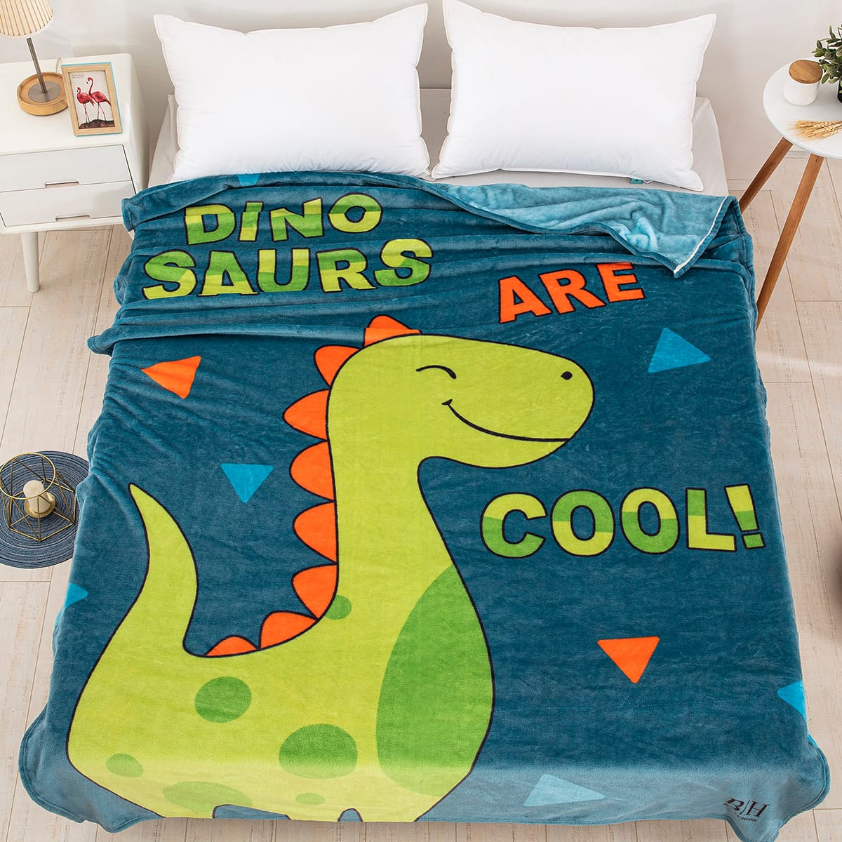 Beauty Home Κουβέρτα μονή Art 6166 160x220 Μπλε