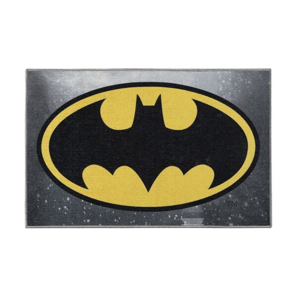 6184_55x85 Beauty Home Πατάκι Art 6184 Batman 55x85 Γκρι