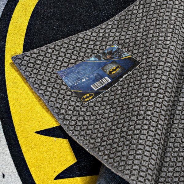 6184_zoom2 Beauty Home Πατάκι Art 6184 Batman 55x85 Γκρι