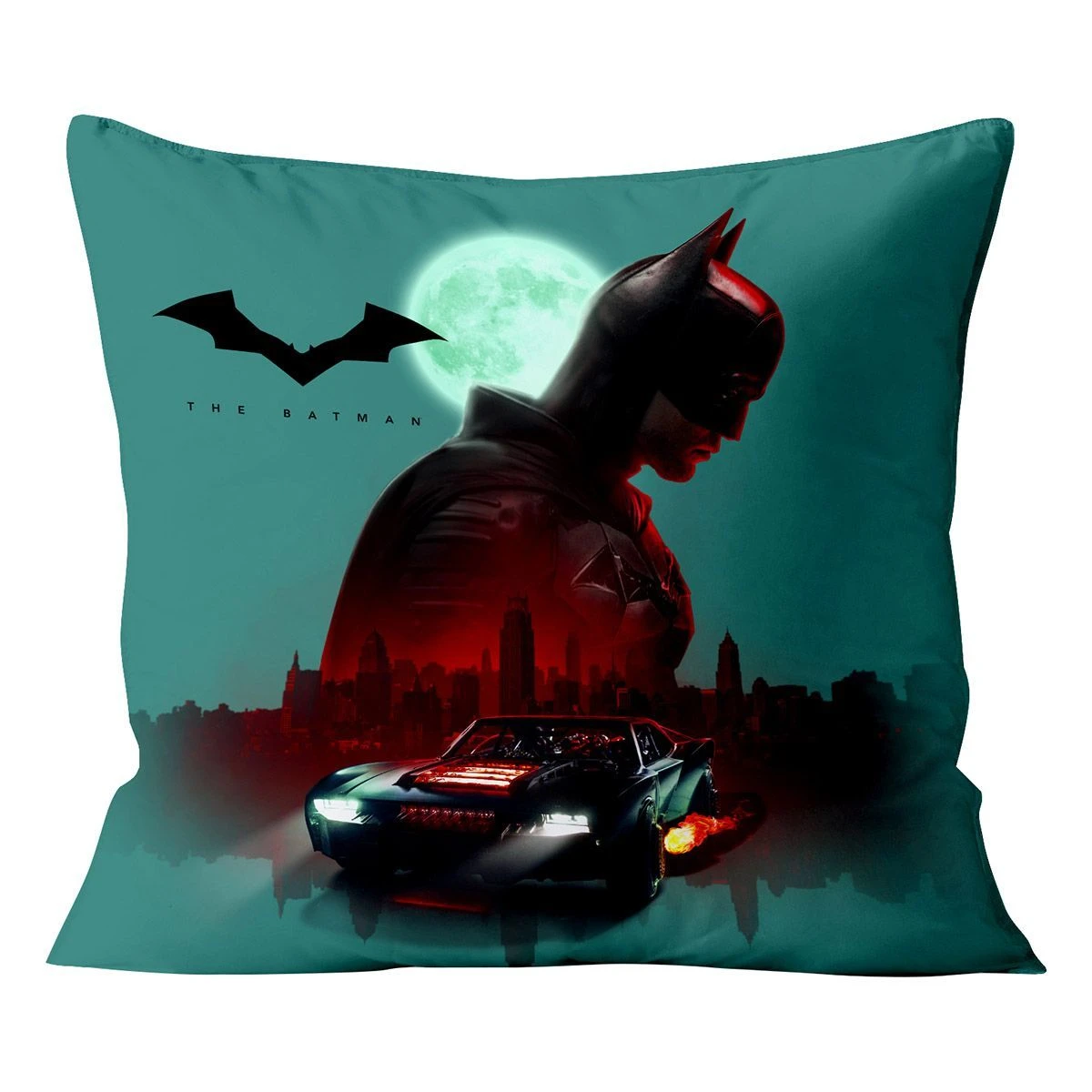 6185_pillow Beauty Home Μαξιλάρι με γέμιση Art 6185 The Batman 40x40 Εμπριμέ