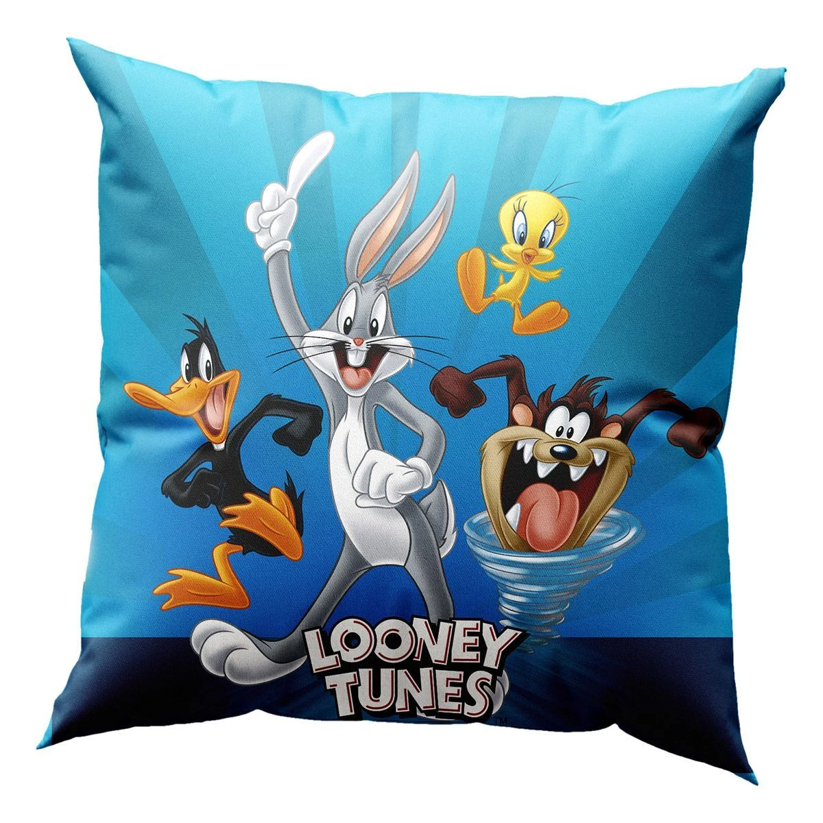 Beauty Home Μαξιλάρι με γέμιση Art 6188 Looney Tunes 40x40 Μπλε