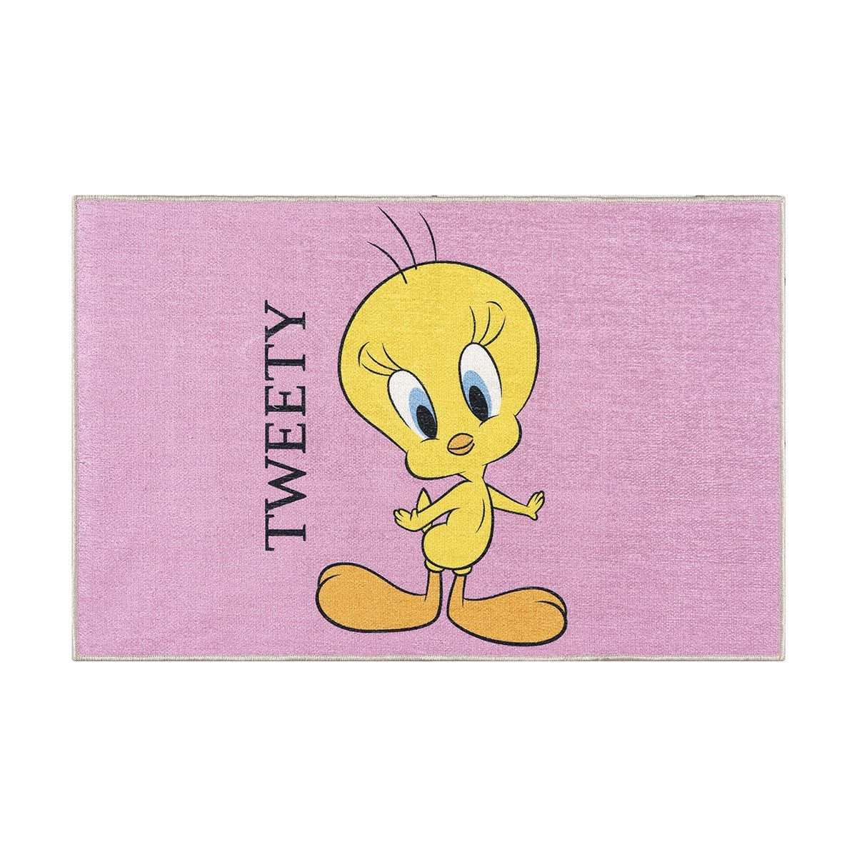 6190_55x85 Beauty Home Πατάκι Art 6190 Tweety 55x85 Ροζ