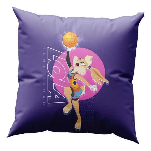 6193_pillow Beauty Home Μαξιλάρι με γέμιση Art 6193 Space Jam Lola 40x40 Εμπριμέ