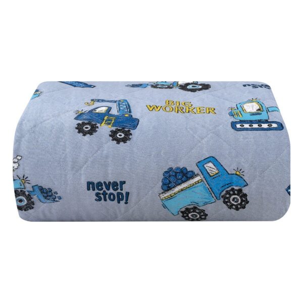 Beauty Home Kουβερλί μονό Candy Art 6217 160x240 Γκρι