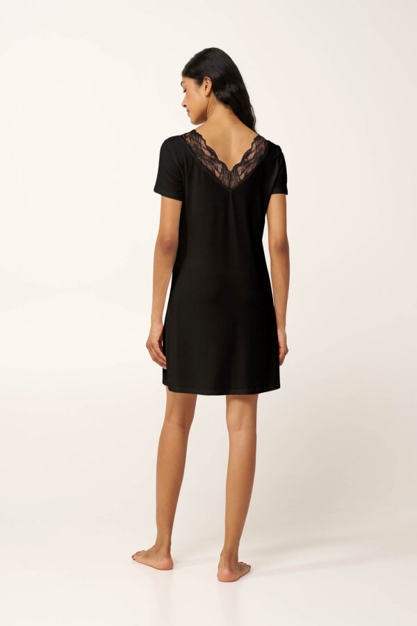 Micromodal Νυχτικό με Δαντέλα