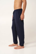 Βαμβακερό Ανδρικό Παντελόνι με Μανσέτες - Image 3