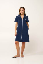 Frottee Φόρεμα Θαλάσσης με Φερμουάρ