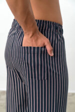 Ριγέ Μακρύ Παντελόνι - Image 6