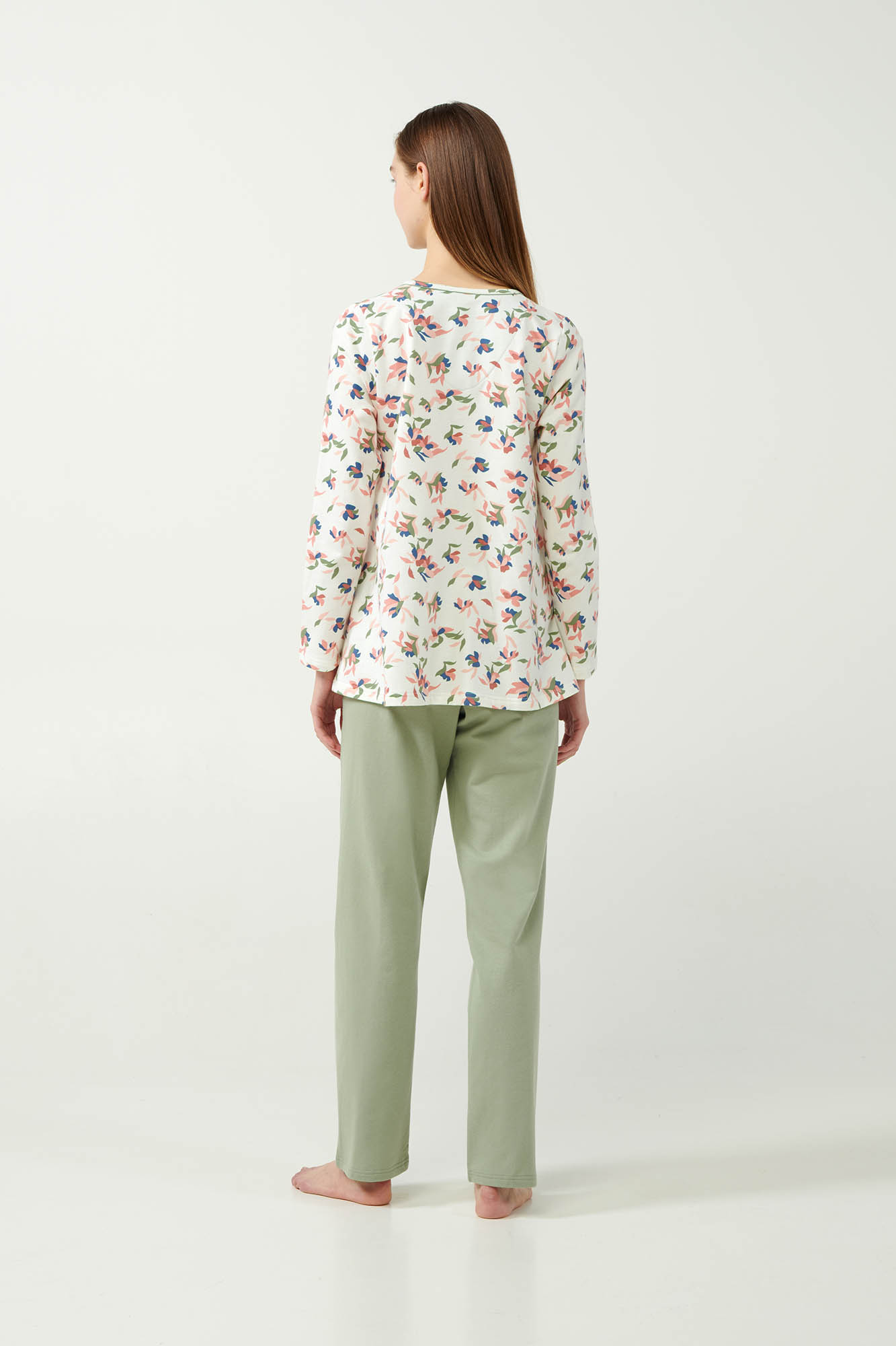 6_0320324456 Φούτερ Πυτζάμα Εγκυμοσύνης και Θηλασμού