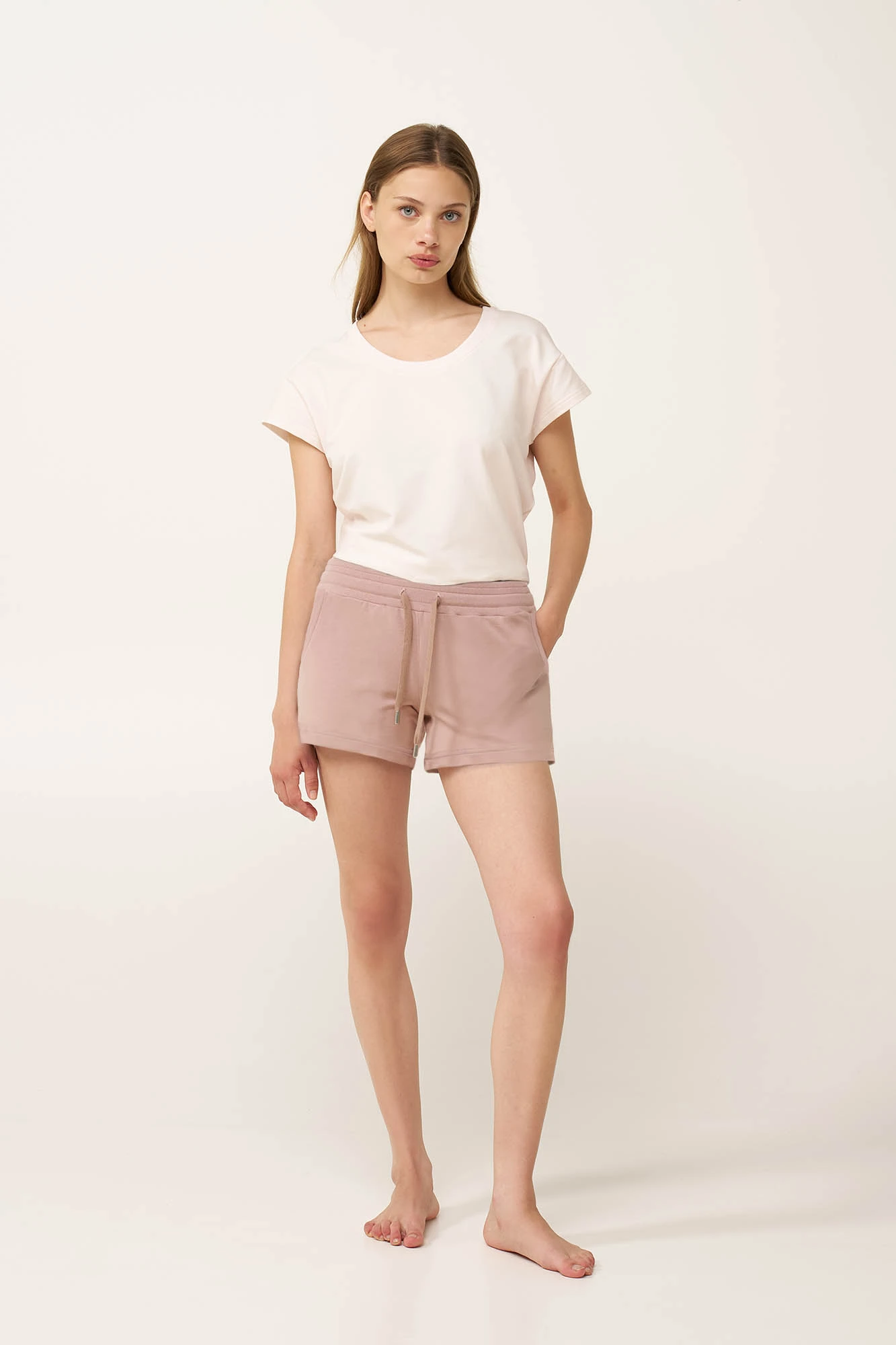 Μονόχρωμο Βαμβακερό Γυναικείο Σορτσάκι