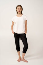 Βαμβακερό Γυναικείο Κάπρι Παντελόνι