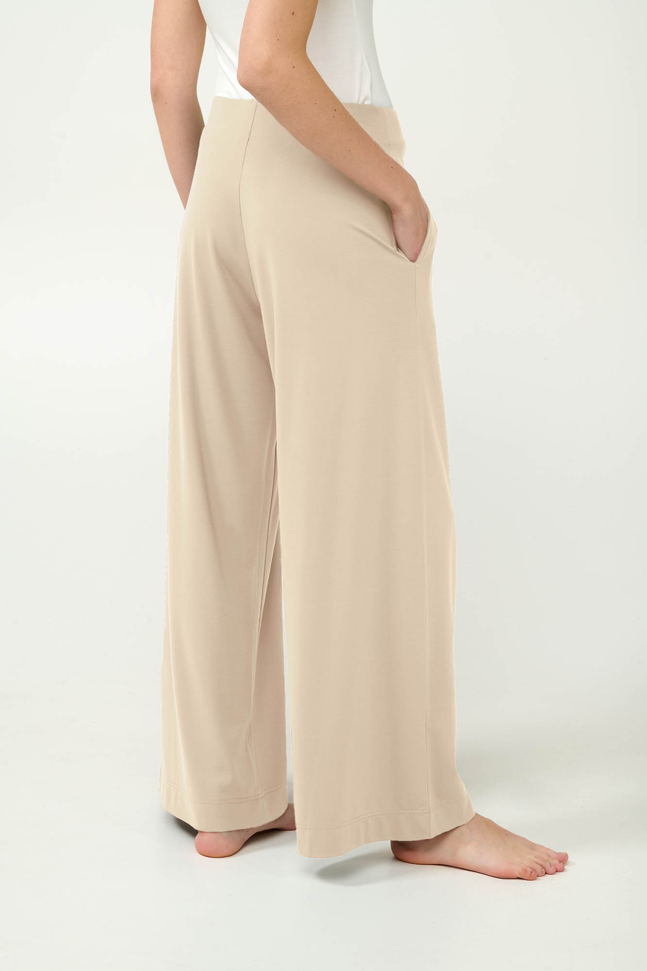 Γυναικείο Lounge Φαρδύ Παντελόνι