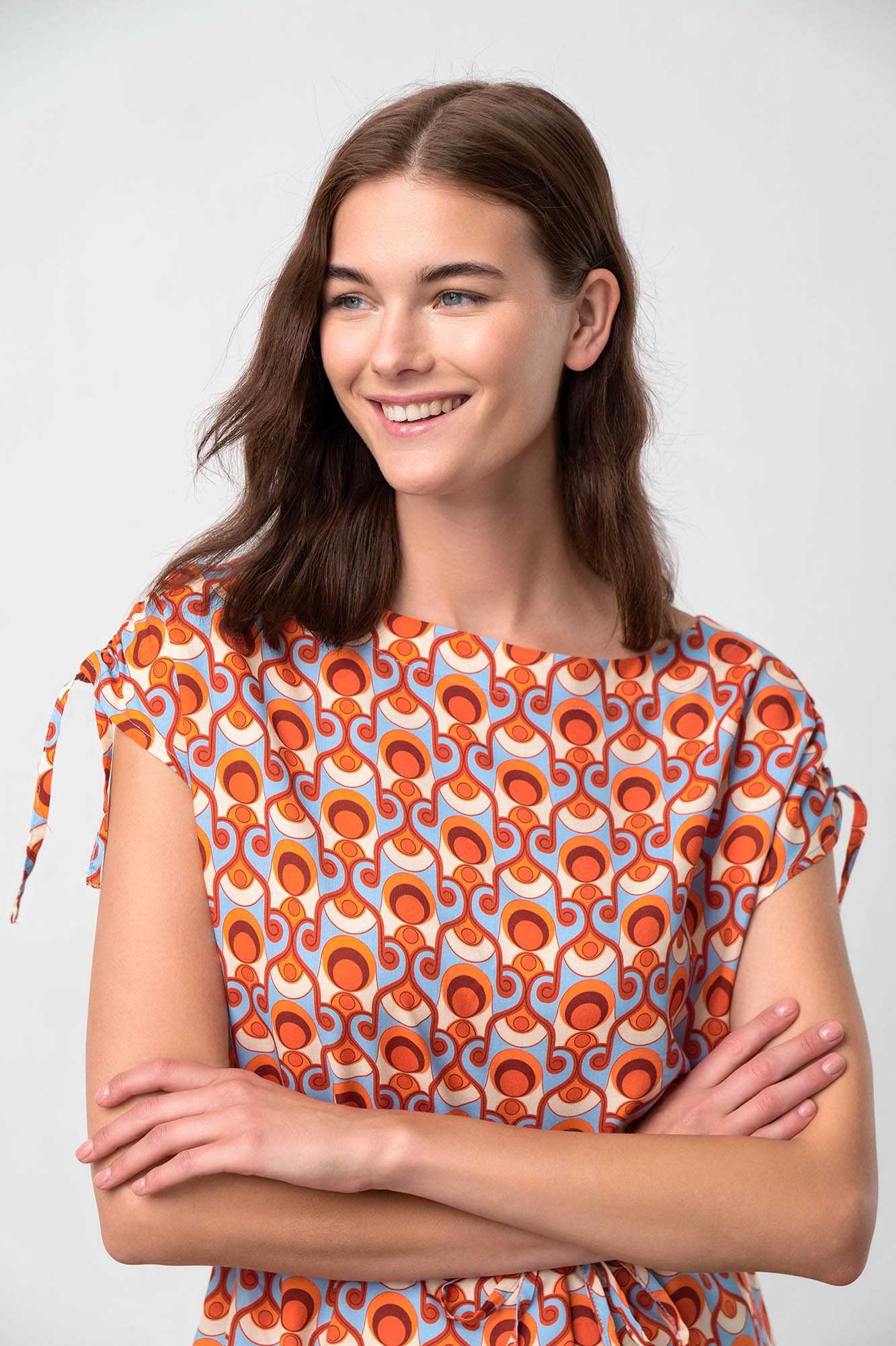 Φόρεμα με Κοντό Μανίκι