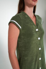 Μονόχρωμο Frottee Φόρεμα - Image 3