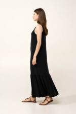 Μονόχρωμο Maxi Καλοκαιρινό Φόρεμα - Image 2