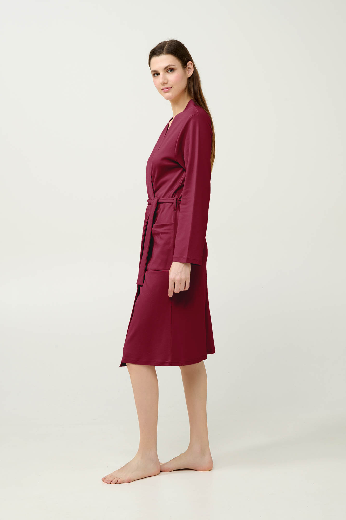 Σταυρωτή Βαμβακερή Γυναικεία Ρόμπα