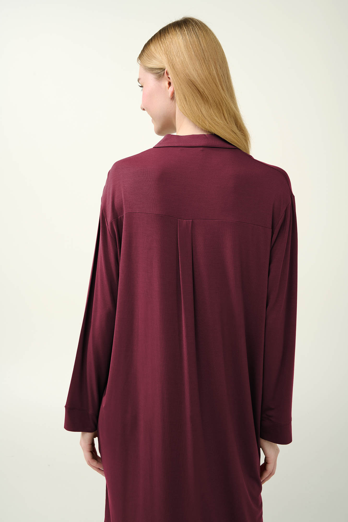 Κουμπωτό Χειμερινό Νυχτικό Micromodal