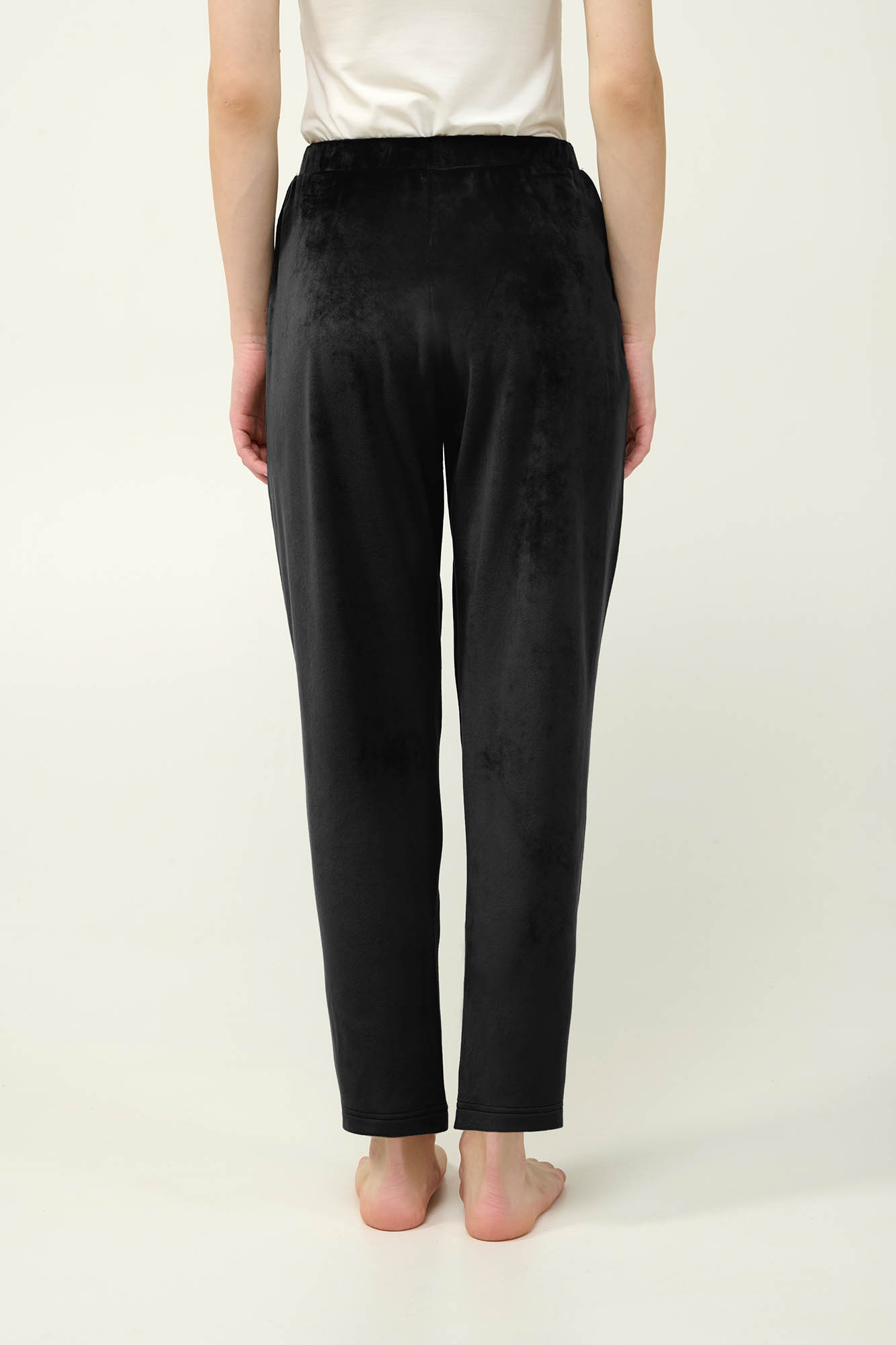 Μονόχρωμο Γυναικείο Παντελόνι Velvet