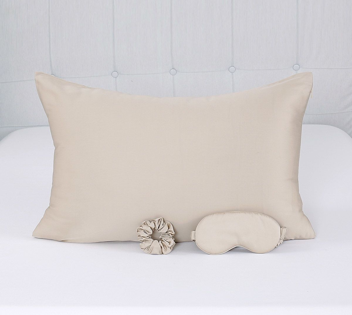 Beauty Home Σετ ομορφιάς ύπνου 3τμχ Art 7008 100% Tencel - Μπεζ