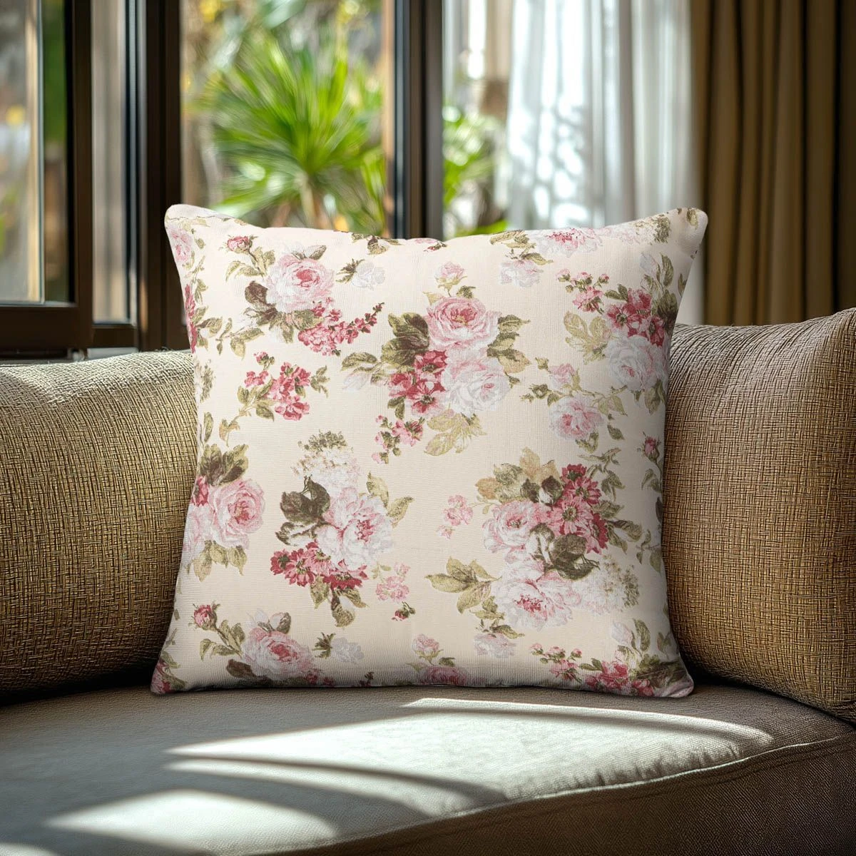 70500e10-fcfc-4a17-9e44-a672b453c706 Beauty Home Μαξιλαροθήκη ΦΛΟΡΑΛ VINTAGE