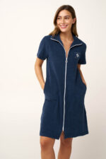 Frottee Φόρεμα Θαλάσσης με Φερμουάρ - Image 2