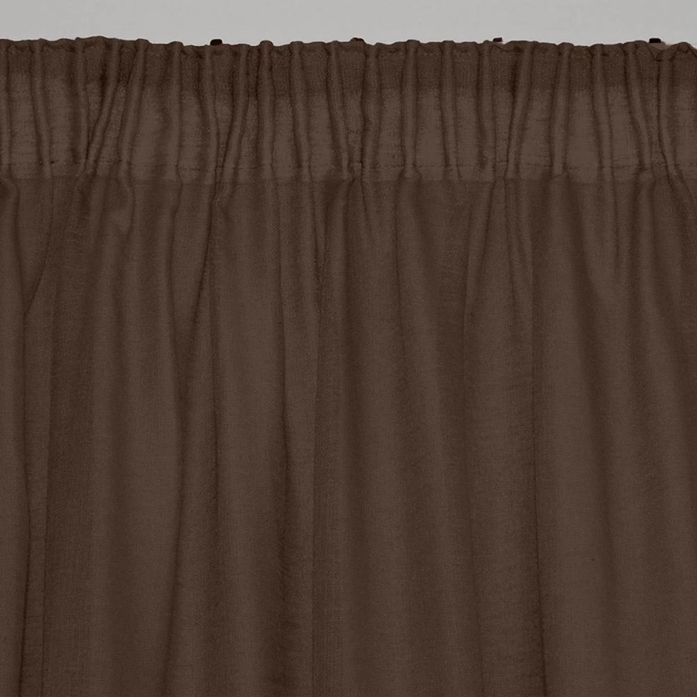 LINO ΚΟΥΡΤΙΝΑ LINE ΜΕ ΤΡΕΣΑ 902 DBROWN 145X295