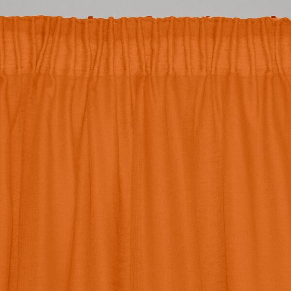 LINO ΚΟΥΡΤΙΝΑ LINE ΜΕ ΤΡΕΣΑ 503 ORANGE 145X295