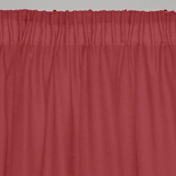 8000000981-c LINO ΚΟΥΡΤΙΝΑ LINE ΜΕ ΤΡΕΣΑ 401 RED 145X295