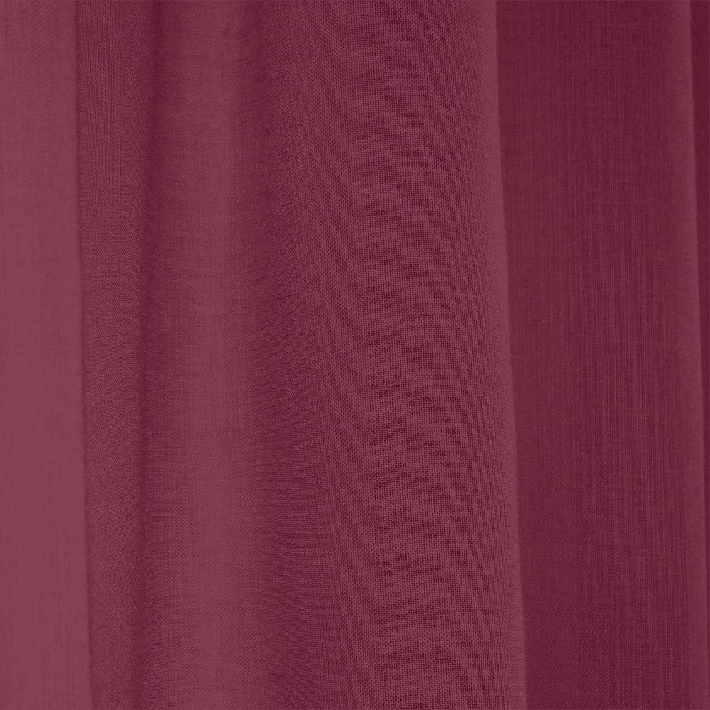 LINO ΚΟΥΡΤΙΝΑ LINE ΜΕ ΤΡΕΣΑ 304 BURGUNDY 145X295