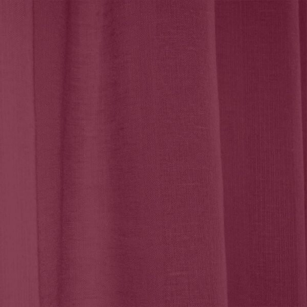 LINO ΚΟΥΡΤΙΝΑ LINE ΜΕ ΤΡΕΣΑ 304 BURGUNDY 300X295