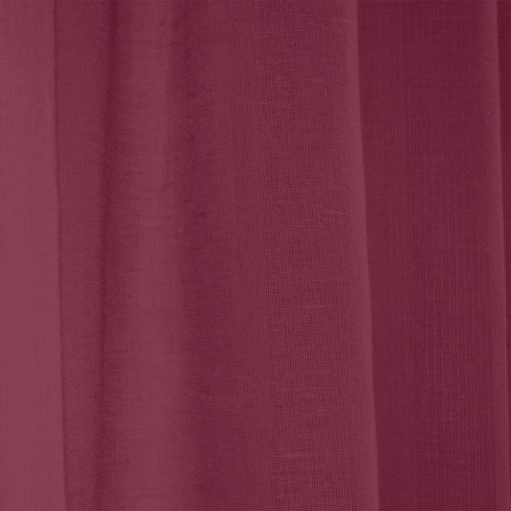 LINO ΚΟΥΡΤΙΝΑ LINE ΜΕ ΤΡΕΣΑ 304 BURGUNDY 300X295