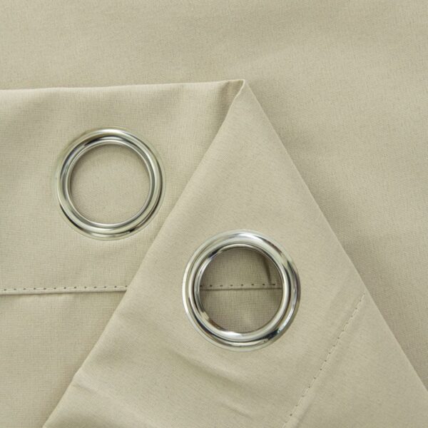 8391_beige_13 Beauty Home Κουρτίνα Full Blackout σκίασης με 8 κρίκους Soft Art 8391 Beige 140x270 Άμμου