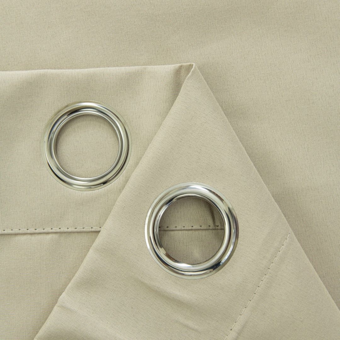 8391_beige_13 Beauty Home Κουρτίνα Full Blackout σκίασης με 8 κρίκους Soft Art 8391 Beige 140x270 Άμμου