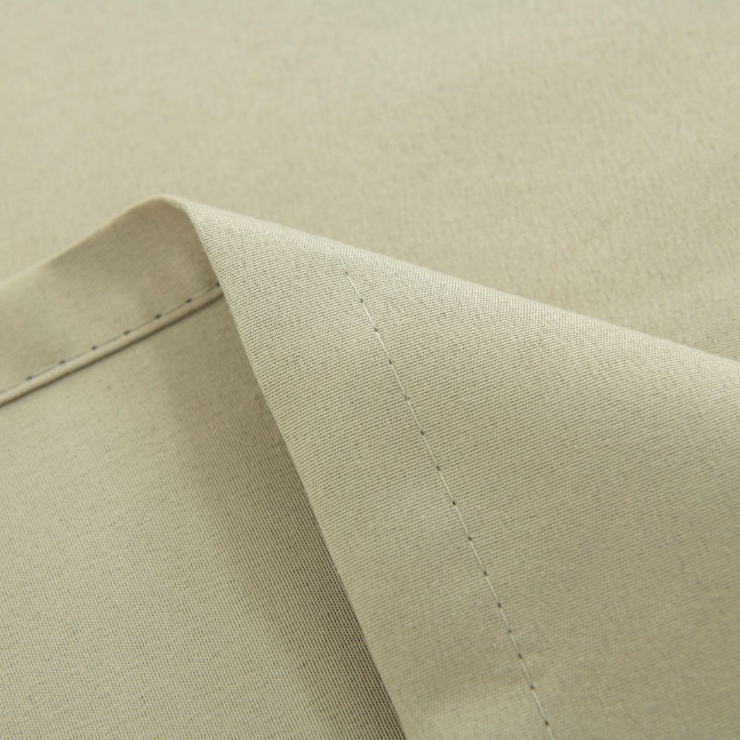 8391_beige_14 Beauty Home Κουρτίνα Full Blackout σκίασης με 8 κρίκους Soft Art 8391 Beige 140x270 Άμμου
