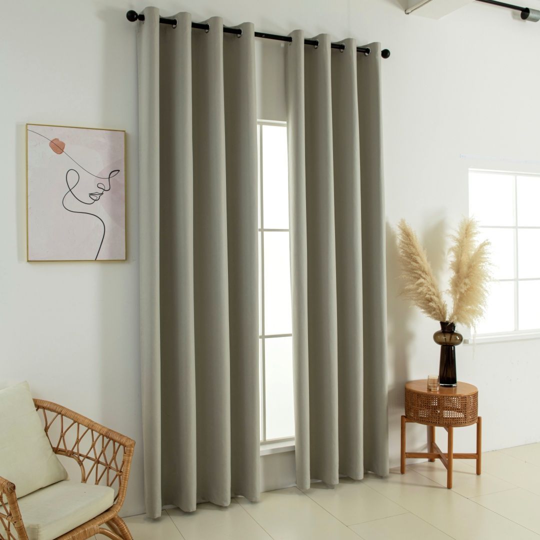 8391_d-beige_1 Beauty Home Κουρτίνα Full Blackout σκίασης με 8 κρίκους Soft Art 8391 Dark Beige-3 140x270 Σκούρο Μπεζ