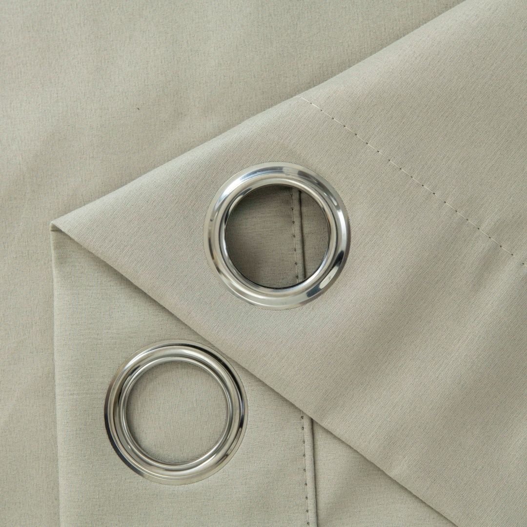 8391_d-beige_14 Beauty Home Κουρτίνα Full Blackout σκίασης με 8 κρίκους Soft Art 8391 Dark Beige-3 140x270 Σκούρο Μπεζ