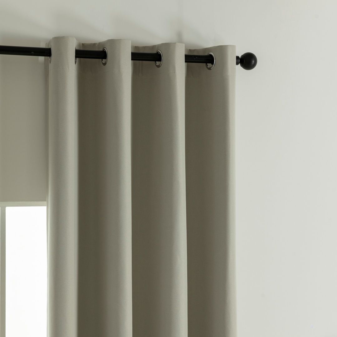 8391_d-beige_4 Beauty Home Κουρτίνα Full Blackout σκίασης με 8 κρίκους Soft Art 8391 Dark Beige-3 140x270 Σκούρο Μπεζ