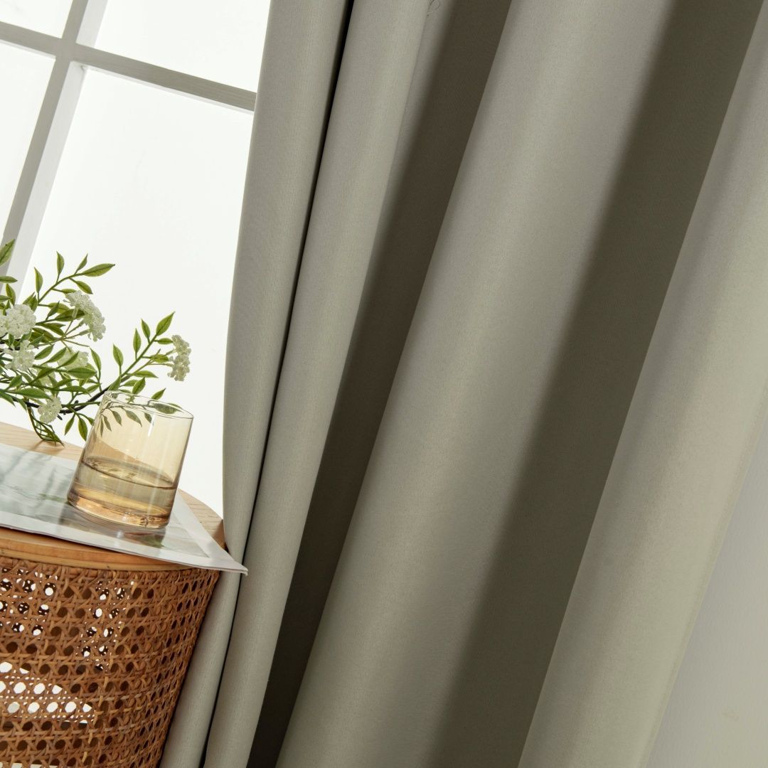 8391_d-beige_8 Beauty Home Κουρτίνα Full Blackout σκίασης με 8 κρίκους Soft Art 8391 Dark Beige-3 140x270 Σκούρο Μπεζ