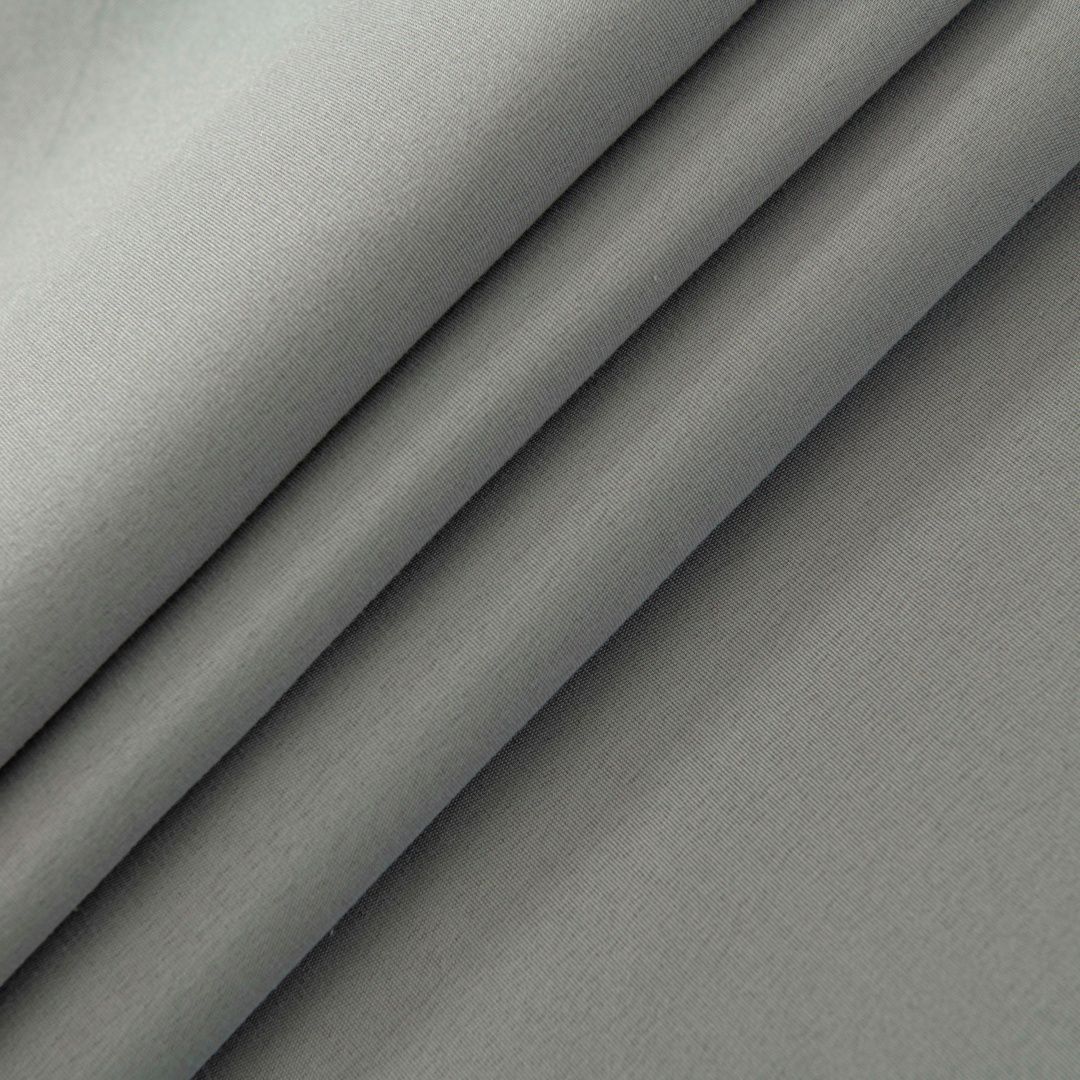 Beauty Home Κουρτίνα Full Blackout σκίασης με 8 κρίκους Soft Art 8391 Grey-11 140x270 Γκρι