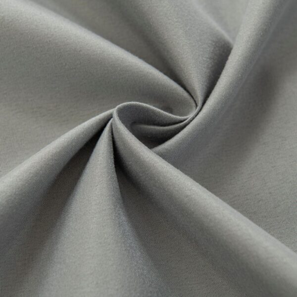 Beauty Home Κουρτίνα Full Blackout σκίασης με 8 κρίκους Soft Art 8391 Grey-11 140x270 Γκρι