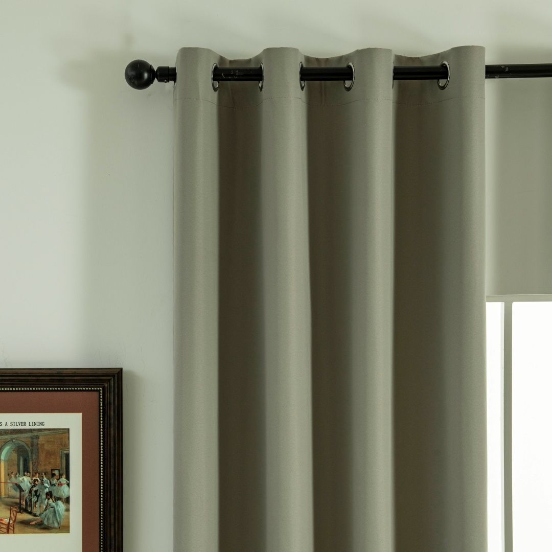 8391_l-beige_2 Beauty Home Κουρτίνα Full Blackout σκίασης με 8 κρίκους Soft Art 8391 Light Beige-C3 140x270 Μπεζ