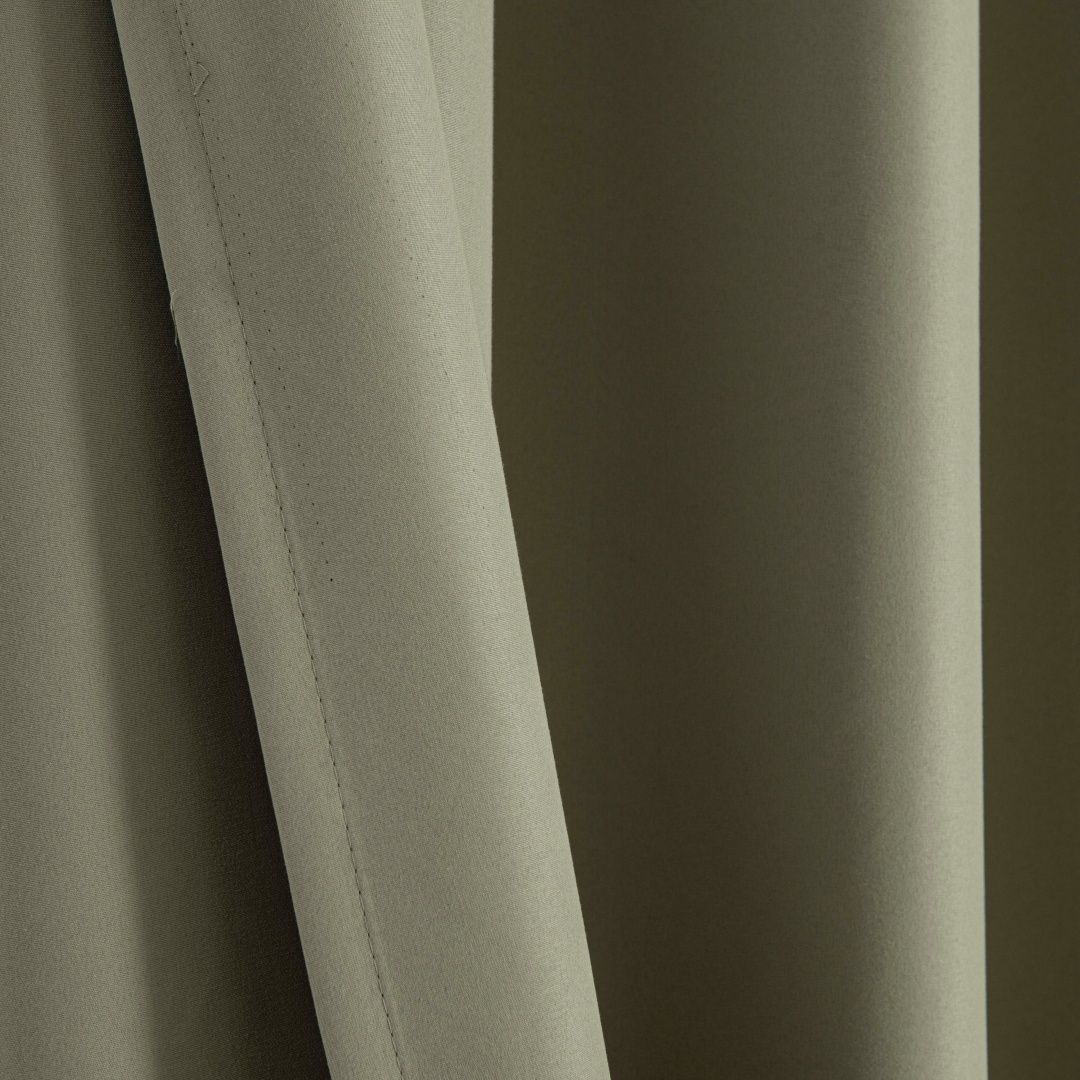 8391_l-beige_7 Beauty Home Κουρτίνα Full Blackout σκίασης με 8 κρίκους Soft Art 8391 Light Beige-C3 140x270 Μπεζ