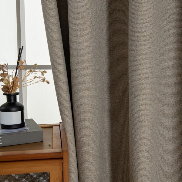 Beauty Home Κουρτίνα Full Blackout σκίασης με 8 κρίκους Elite Art 8392 Beige-Νο5 140x270 Μπεζ