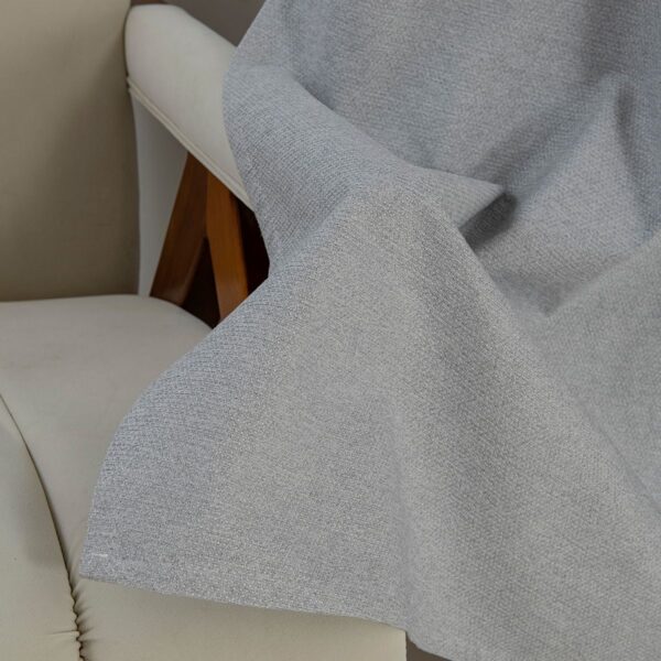 Beauty Home Κουρτίνα Full Blackout σκίασης με 8 κρίκους Elite Art 8392 Light Grey-Νο3 140x270 Ασημί