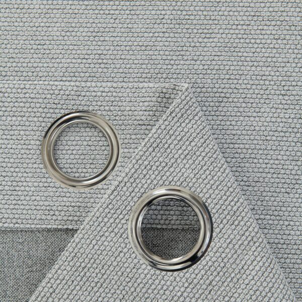 8392_Silver_14 Beauty Home Κουρτίνα Full Blackout σκίασης με 8 κρίκους Elite Art 8392 Silver-Νο4 140x270 Γκρι
